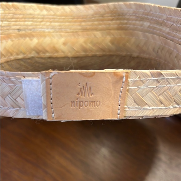 Nipomo Natural Straw Sun Visor - Picture 3 of 7